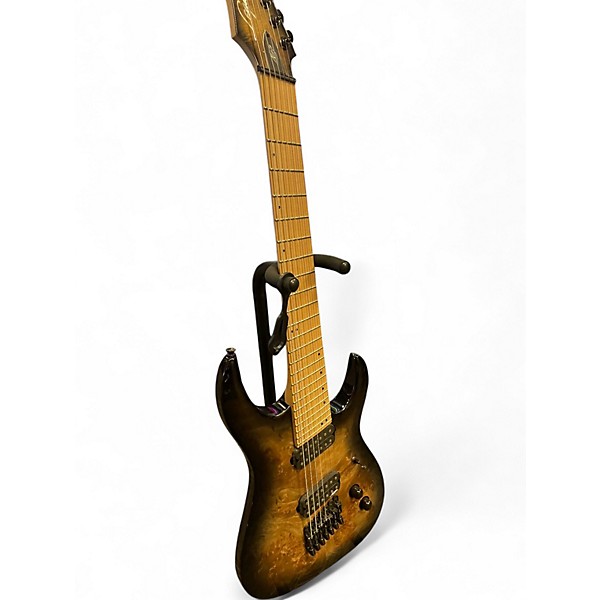 Used Legator Ninja 7 Trans Black Burst Solid Body Electric Guitar