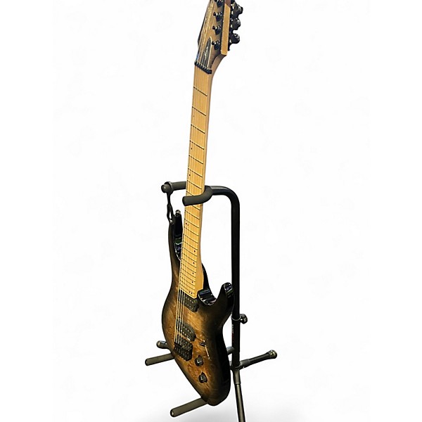 Used Legator Ninja 7 Trans Black Burst Solid Body Electric Guitar