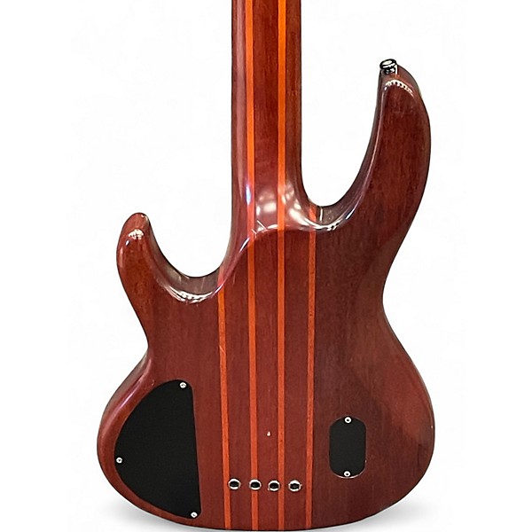 Used ESP LTD D4 DARK NATURAL Electric Bass Guitar