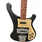 Used Rickenbacker 4003S Black Electric Bass Guitar