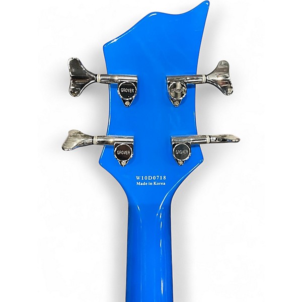 Used DBZ Guitars hailfire Blue Burst Electric Bass Guitar