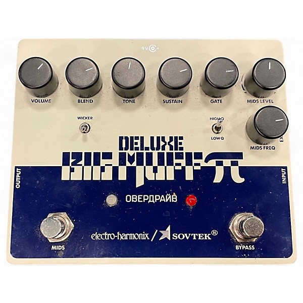Used Electro-Harmonix Deluxe Big Muff Distortion Effect Pedal