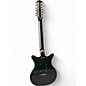 Used Danelectro 12SDC 12-String Black and White Solid Body Electric Guitar