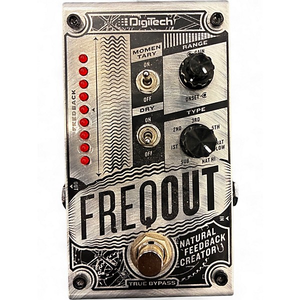 Used DigiTech FreqOut Frequency Dynamic Feedback Generator Effect Pedal