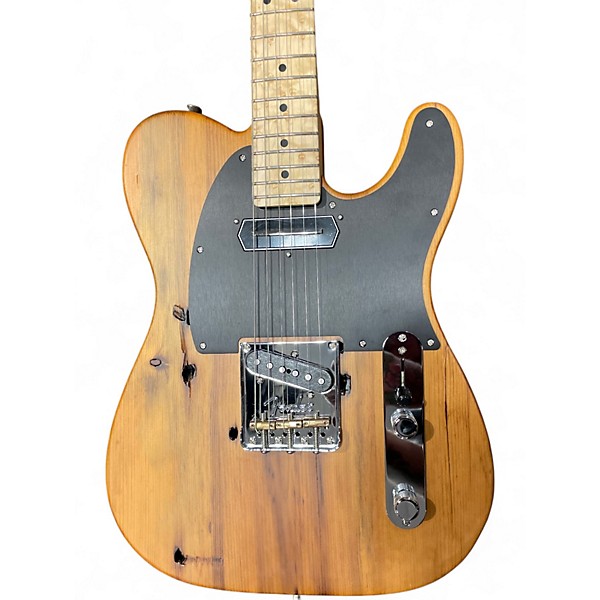 Used Fender  RECLAIMED OLD GLOBE COOKED PINE Natural Solid Body Electric Guitar