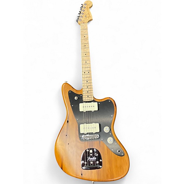 Used Fender RECLAIMED OLD GROTH COOKED PINE JAZZMASTER Natural Solid Body Electric Guitar