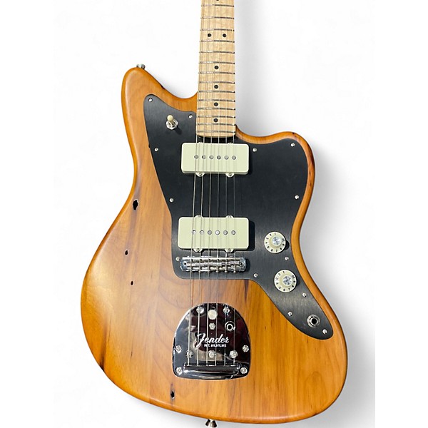 Used Fender RECLAIMED OLD GROTH COOKED PINE JAZZMASTER Natural Solid Body Electric Guitar