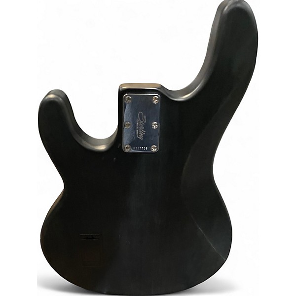 Used Sterling by Music Man Sub 4 Black Electric Bass Guitar