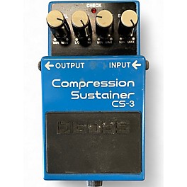 Used BOSS CS3 Compressor Sustainer Effect Pedal