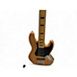 Used Squier classic vibe 70s 5 string jazz Natural Electric Bass Guitar