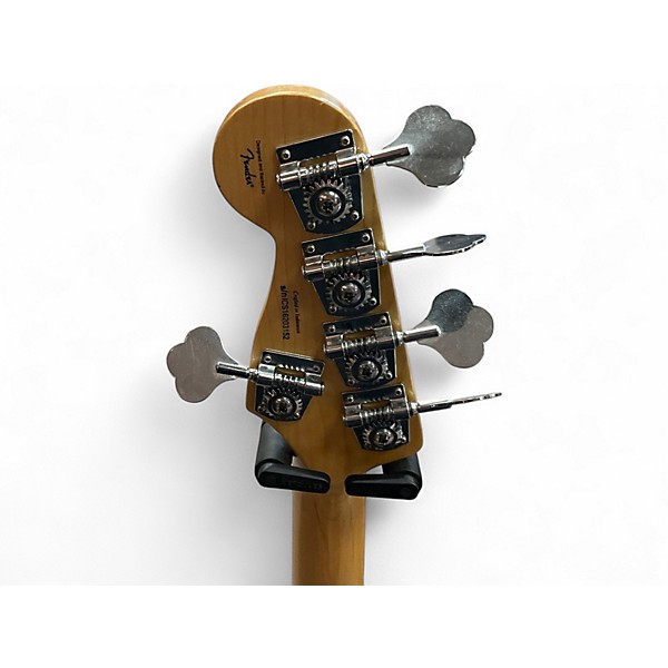 Used Squier classic vibe 70s 5 string jazz Natural Electric Bass Guitar