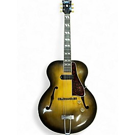 Vintage 1940s Gibson ES300 2 Color Sunburst Hollow Body Electric Guitar