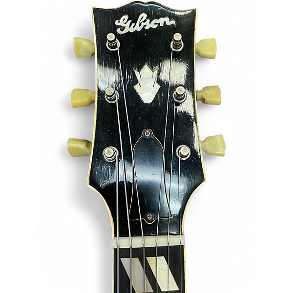 Vintage 1940s Gibson ES300 2 Color Sunburst Hollow Body Electric Guitar