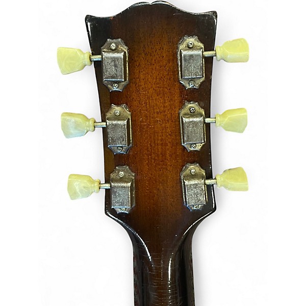 Vintage 1940s Gibson ES300 2 Color Sunburst Hollow Body Electric Guitar