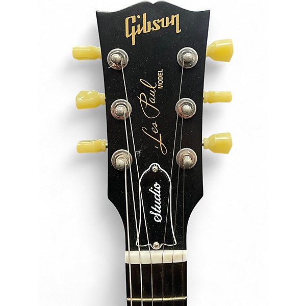 Used Gibson Les Paul Studio Faded Worn Brown Solid Body Electric Guitar