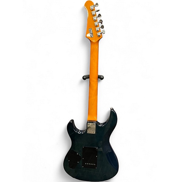 Used Yamaha Pacifica PAC612VIIFM Indigo Blue Solid Body