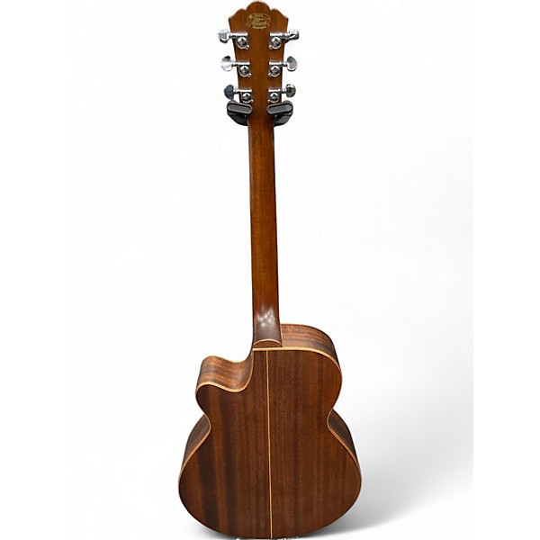 Used Washburn F52SWCE Vintage Natural Acoustic Electric Guitar