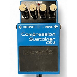 Used BOSS CS3 Compressor Sustainer Effect Pedal