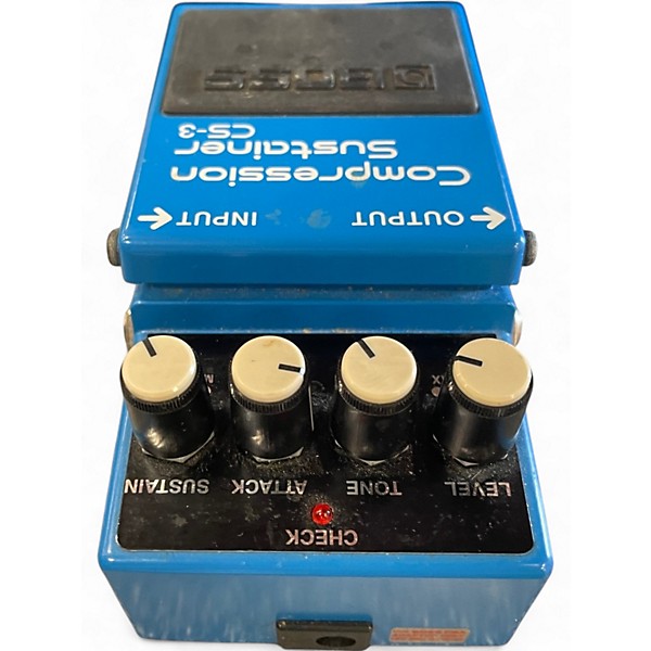 Used BOSS CS3 Compressor Sustainer Effect Pedal