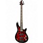 Used Schecter Guitar Research Omen Elite 5 Crimson Burst Electric Bass Guitar thumbnail