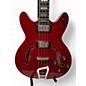 Used Hagstrom Viking Bass Red Electric Bass Guitar