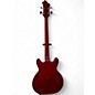 Used Hagstrom Viking Bass Red Electric Bass Guitar