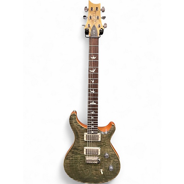 Used PRS CE24 Trampas Green Solid Body Electric Guitar