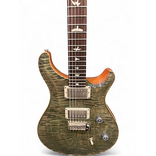 Used PRS CE24 Trampas Green Solid Body Electric Guitar