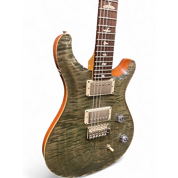Used PRS CE24 Trampas Green Solid Body Electric Guitar