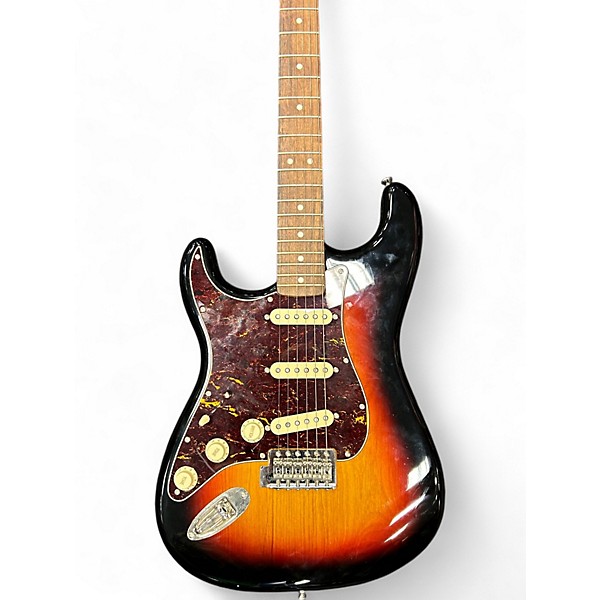 Used Squier Classic Vibe Stratocaster 60's Left Handed Vintage Sunburst Electric Guitar