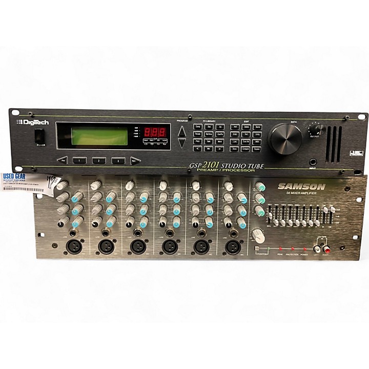 ギター Digitech GSP2101 STUDIO TUBE Used DigiTech GSP2101 Studio Tube Guitar Preamp | Guitar Center