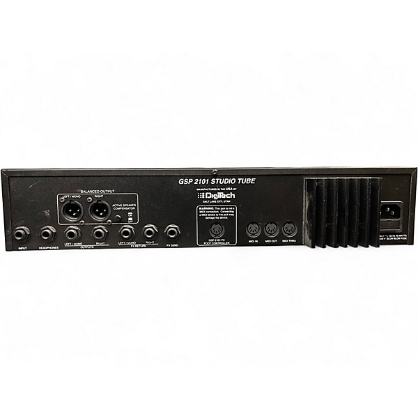 Used DigiTech GSP2101 Studio Tube Guitar Preamp