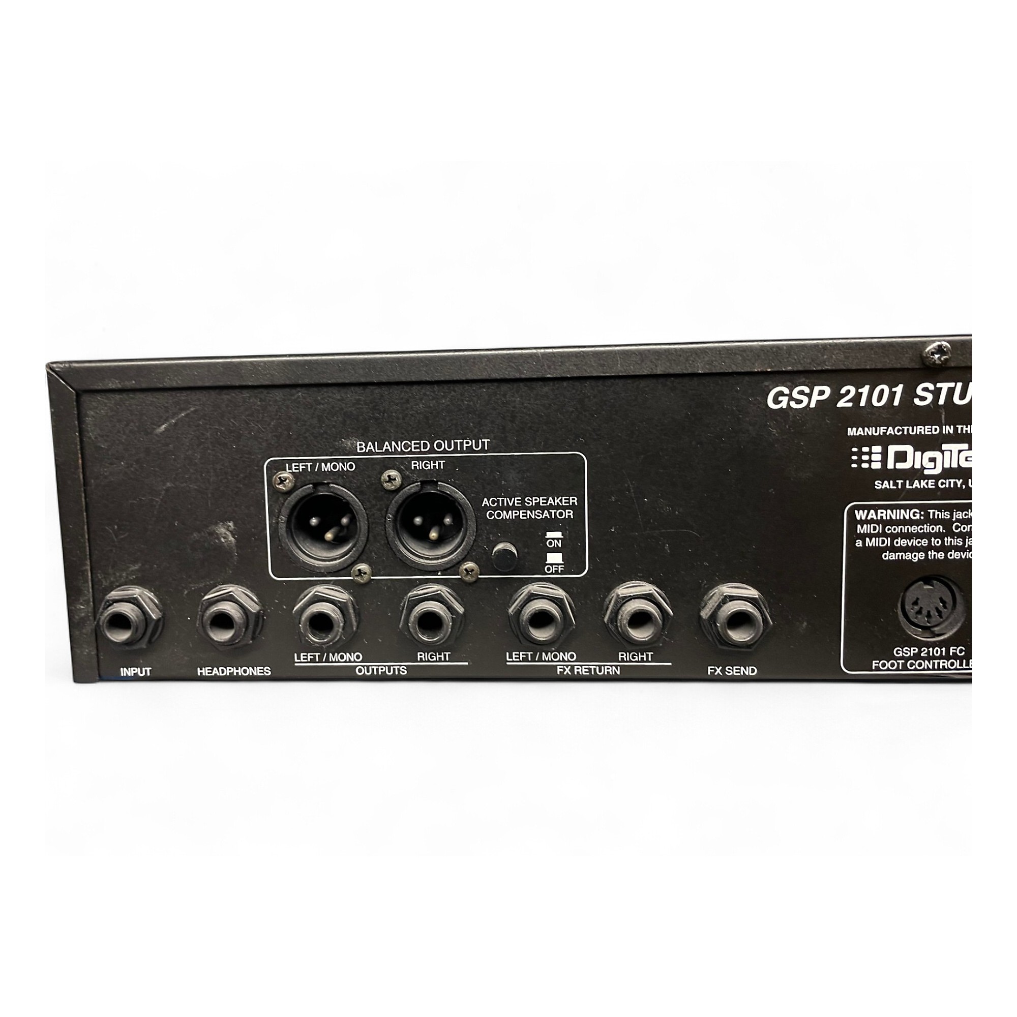 Used DigiTech GSP2101 Studio Tube Guitar Preamp | Guitar Center