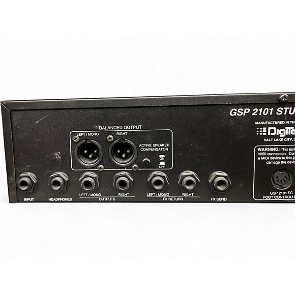 Used DigiTech GSP2101 Studio Tube Guitar Preamp