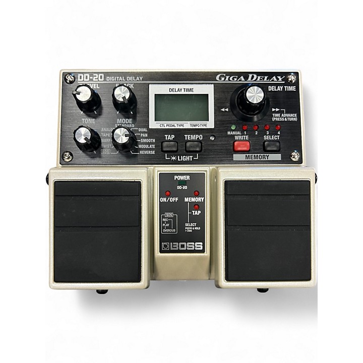Used BOSS DD20 Digital Delay Effect Pedal | Guitar Center