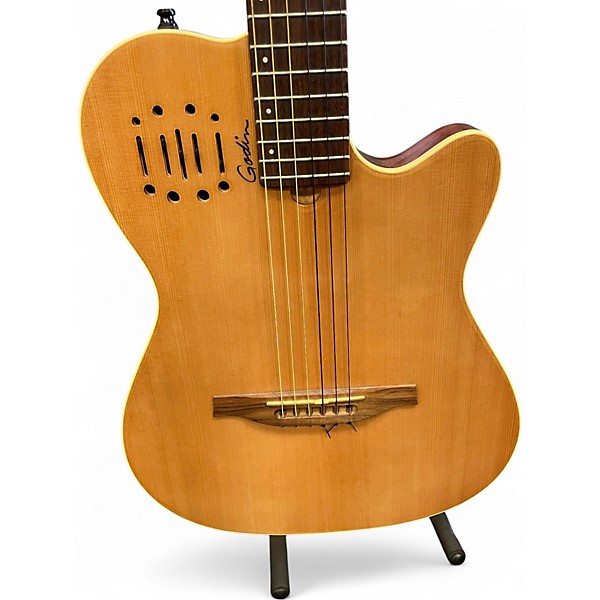 Used Godin Multiac Encore Natural Acoustic Electric Guitar