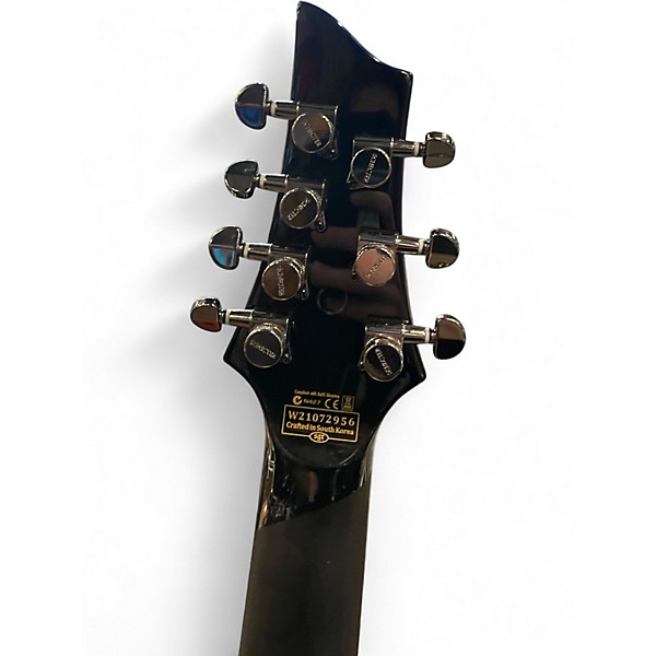 Used Schecter Guitar Research C7 Blackjack Black Solid Body Electric Guitar