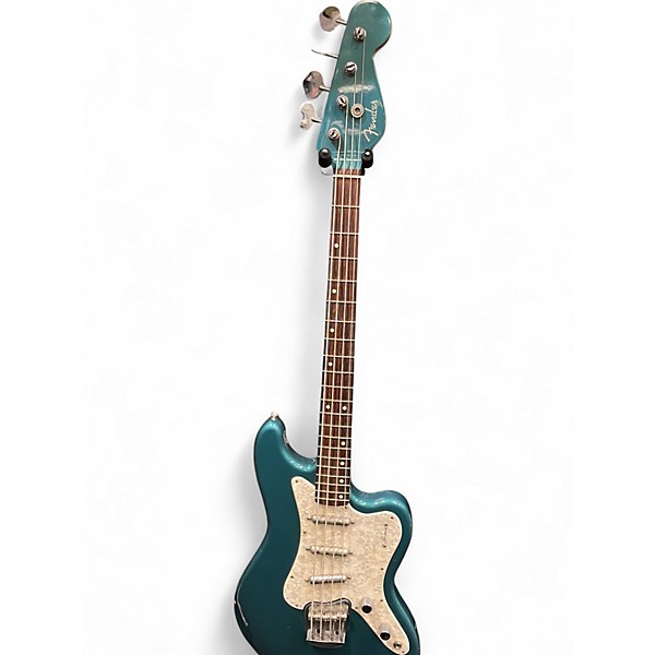 Used Fender Classic Player Rascal Ocean Turquoise Electric Bass Guitar