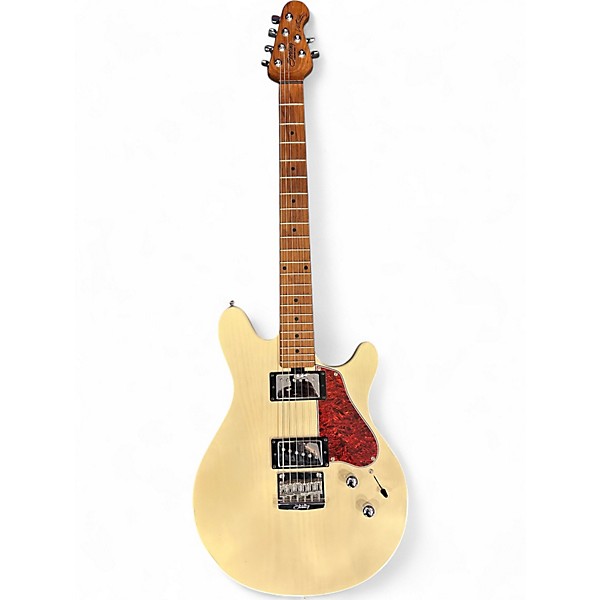 Used Sterling by Music Man Valentine Butterscotch Solid Body Electric Guitar