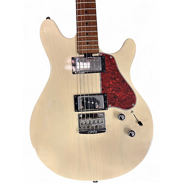 Used Sterling by Music Man Valentine Butterscotch Solid Body Electric Guitar