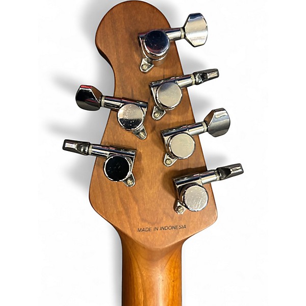 Used Sterling by Music Man Valentine Butterscotch Solid Body Electric Guitar
