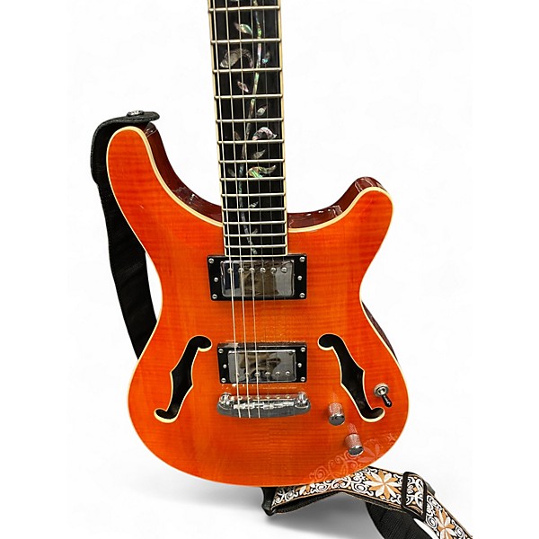Used Rwg RG450 Cherry Sunburst Hollow Body Electric Guitar