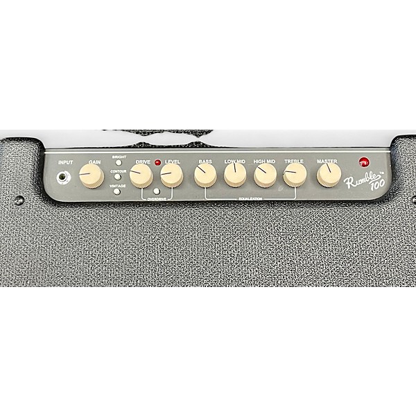 Used Fender Rumble 100 1x15 100W Bass Combo Amp