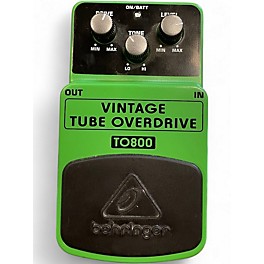 Used Behringer TO800 Vintage Tube Overdrive Effect Pedal