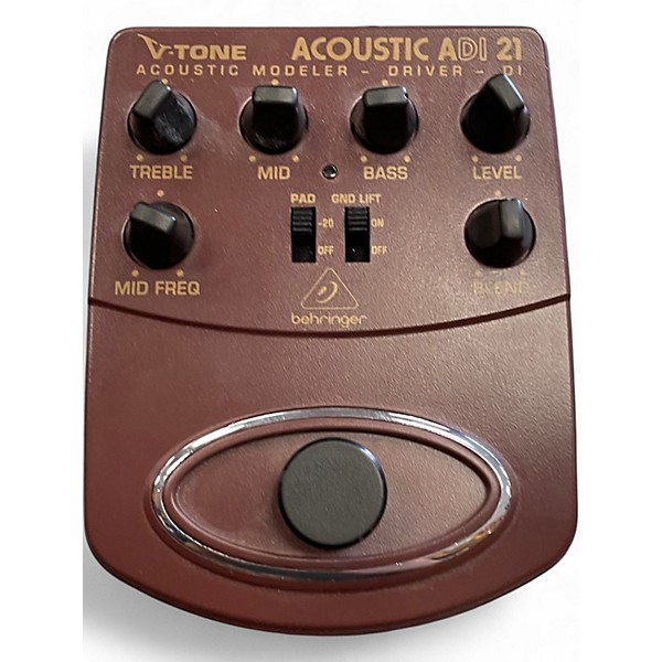 Used Behringer ADI21 V-Tone Acoustic Driver Direct Box