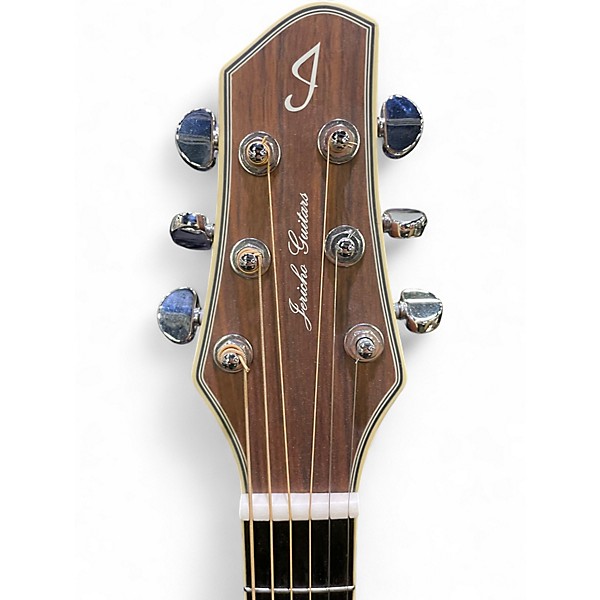 Used Jericho S-1 Natural Acoustic Electric Guitar