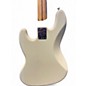 Used 2007 Fender Standard Fretless Jazz Bass Alpine White Electric Bass Guitar