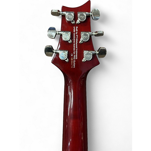 Used PRS SE Standard 24 RED Solid Body Electric Guitar