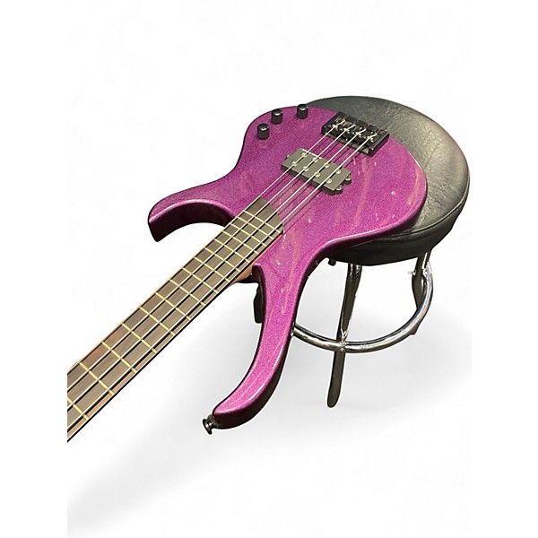 Used Kramer D-1 Purple Electric Bass Guitar