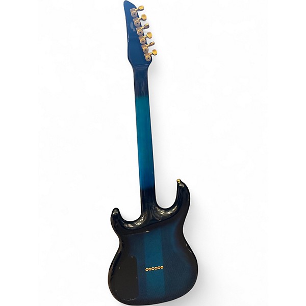 Used Carvin CUSTOM HSS Blue Solid Body Electric Guitar